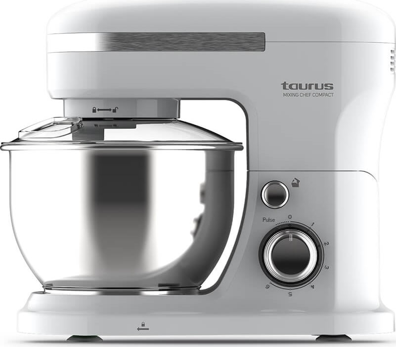 TAURUS Mixing Chef Compact Køkkenmaskine 1000W 4L
