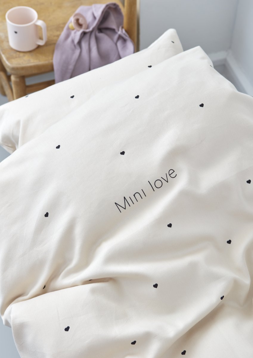 Design Letters Mini Favorite Baby sengesæt, beige