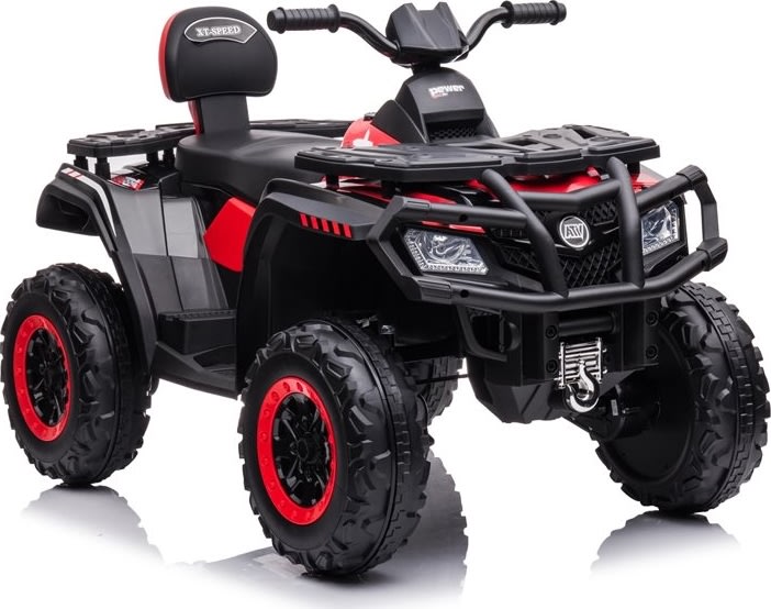 DEMO: Elbil Azeno Dirty Raptor XL ATV t/børn, 24V