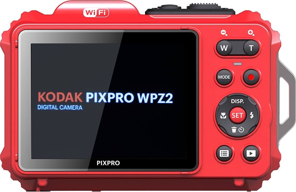Kodak Pixpro WPZ2 16 MP Digital Kamera, rød