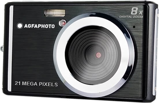 AgfaPhoto DC5200 21 MP Digitalkamera, sort