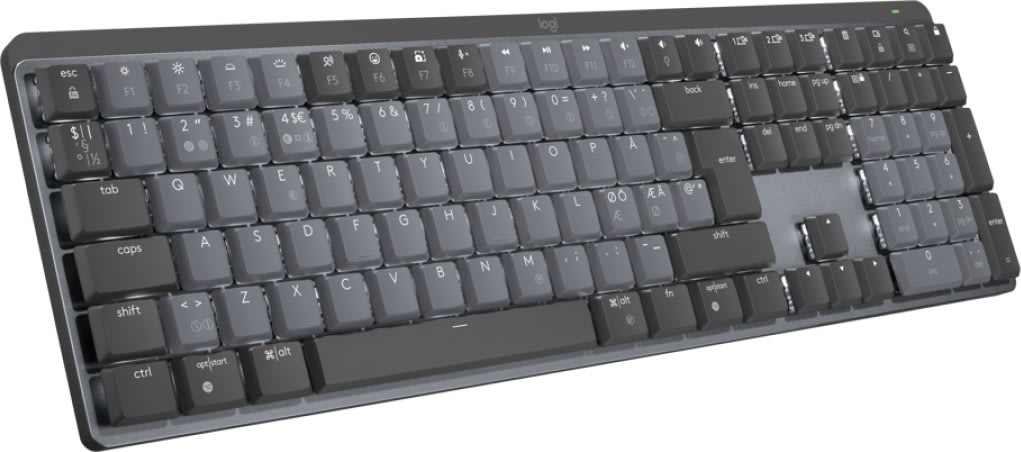 Logitech MX Mechanical trådløst tastatur, grafit