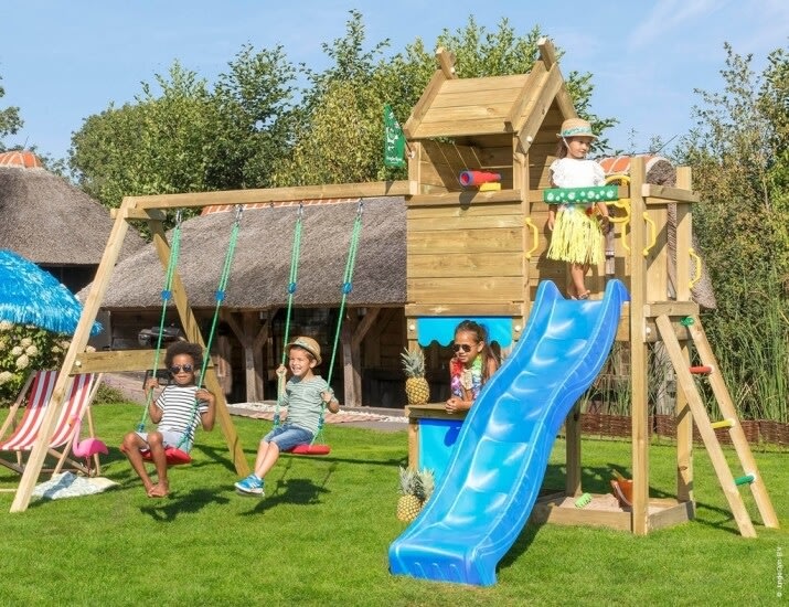 Jungle Gym Resort legetårn m. gyngemodul