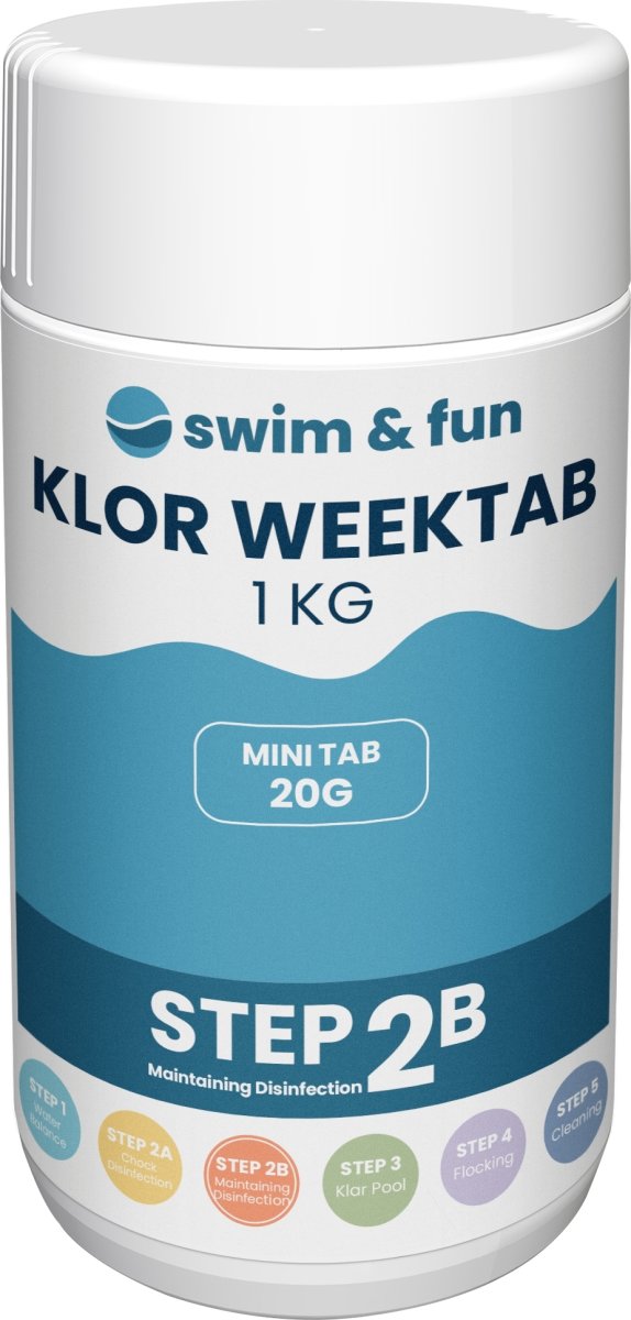Swim & Fun Klor WeekTab 20 g, 1 kg