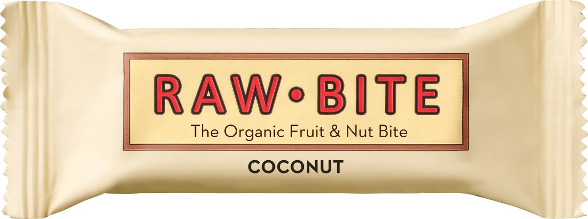 Rawbite Coconut Snackbar, 50 g