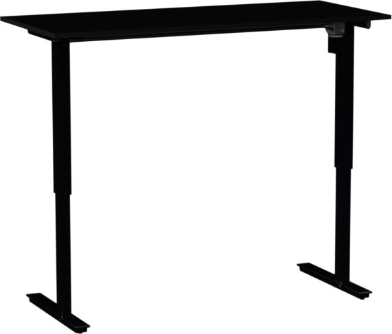 HeighTivity Hæve-/sænkebord, 60x140 cm, sort