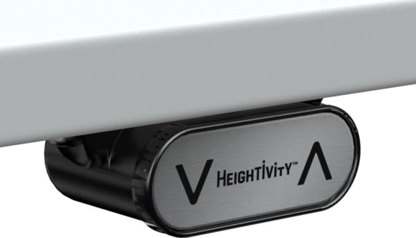 HeighTivity Hæve/Sænkebord, 60x140 cm, hvid