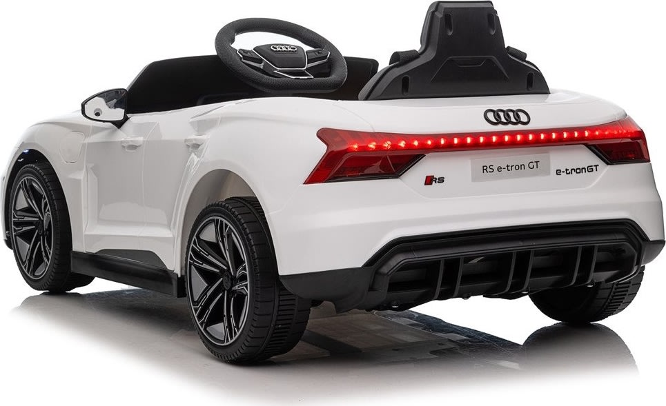 DEMO: Elbil Audi RS-e-tron GT - Til børn, Hvid