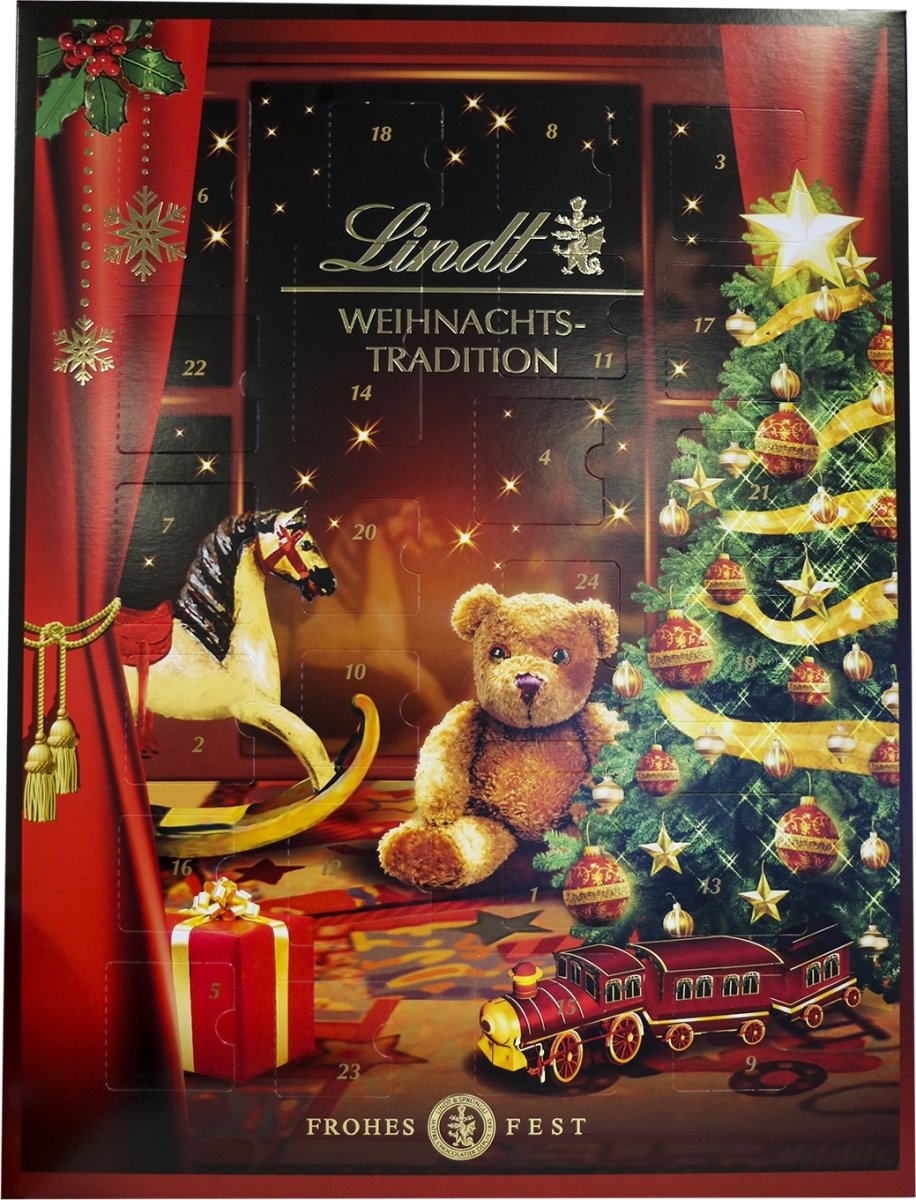 Lindt Tradition Julekalender, 253 g