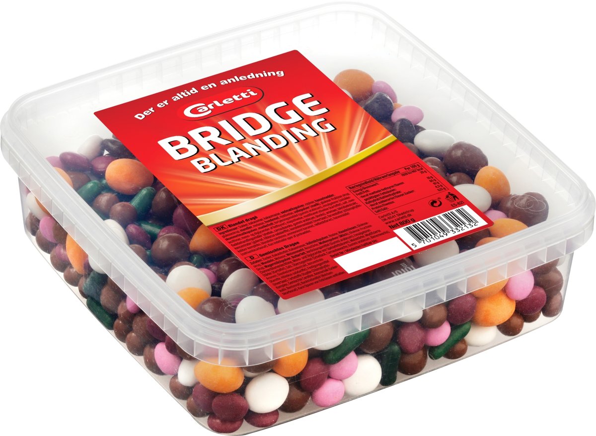 Carletti Bridge Blanding i bøtte, 800 g