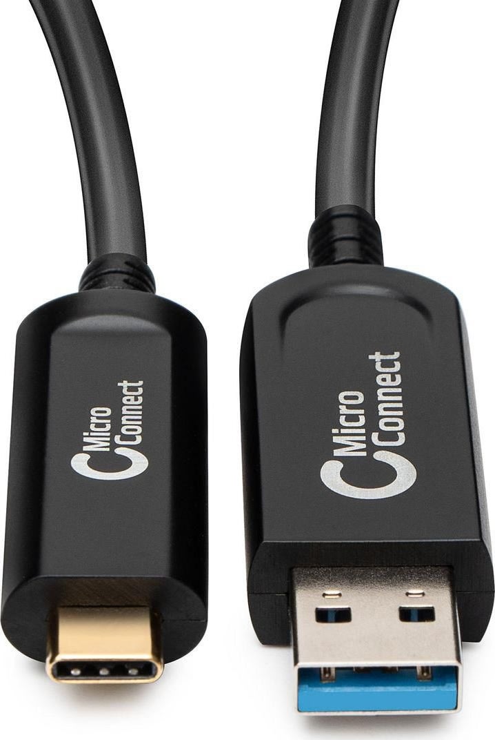 MicroConnect Optic Fiber USB-C til USB-A kabel, 5m