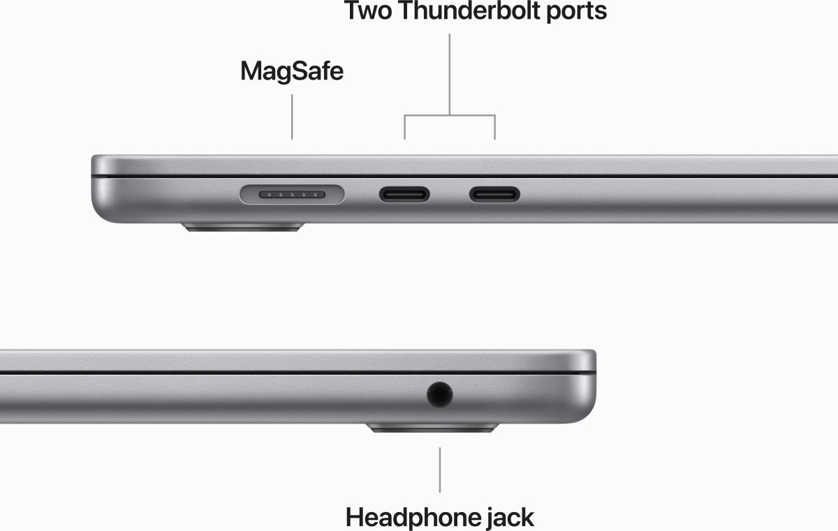 Apple MacBook Air 2023 M2 15", 512GB, space grey