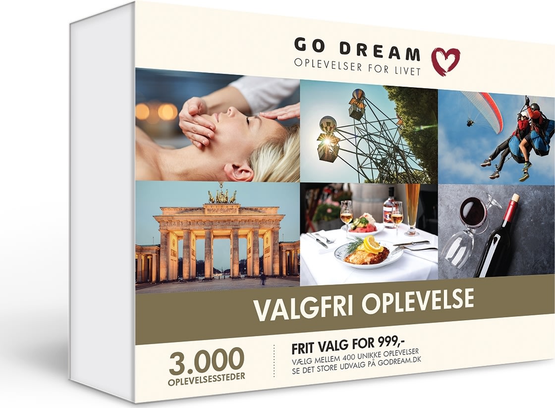 Go Dream Oplevelsesgavekort - Platin, E-gavekort
