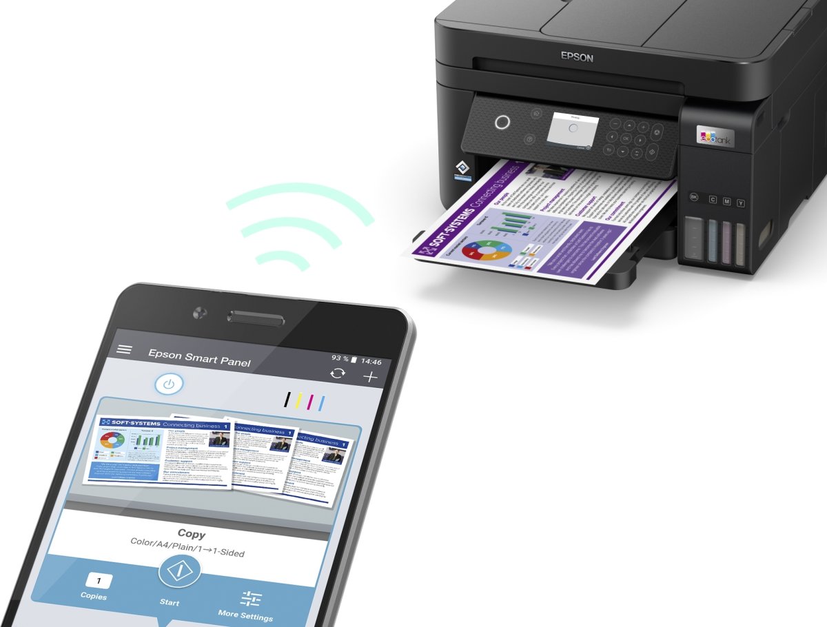 DEMO Epson EcoTank ET-3850 multifunktionsprinter