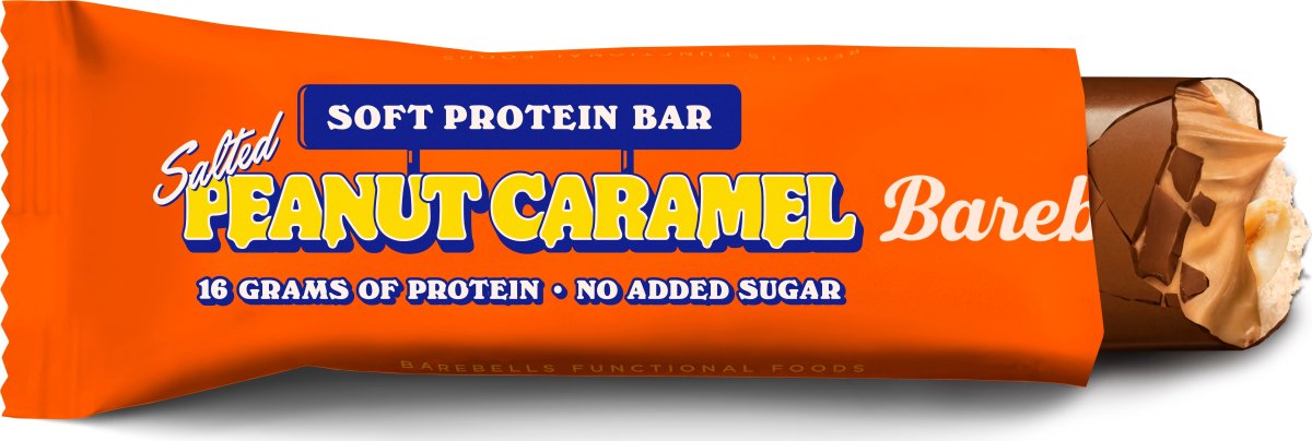 Barebells Soft Protein Bar Peanut Caramel, 55 g