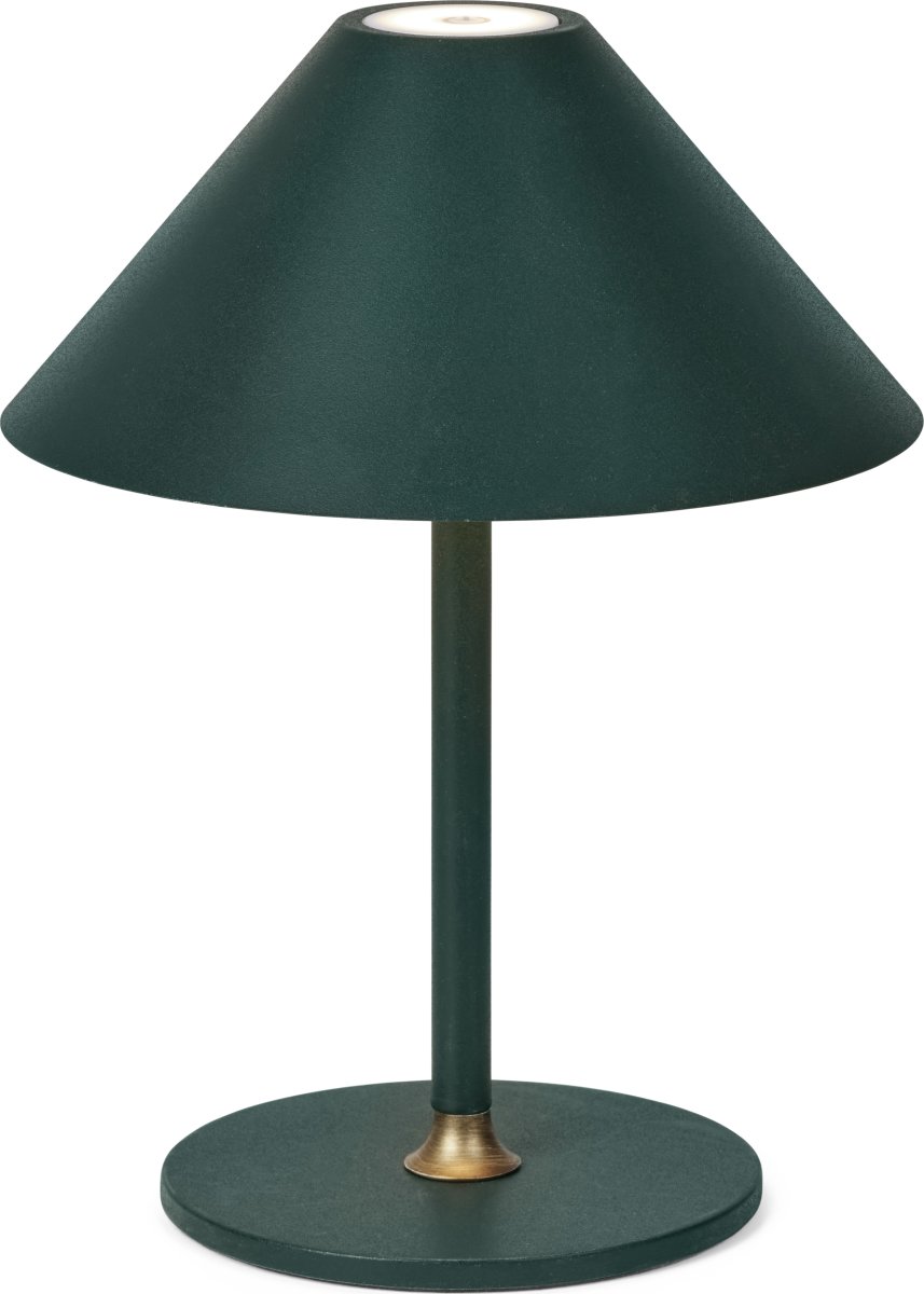 HYGGE bordlampe, Mørkegrøn
