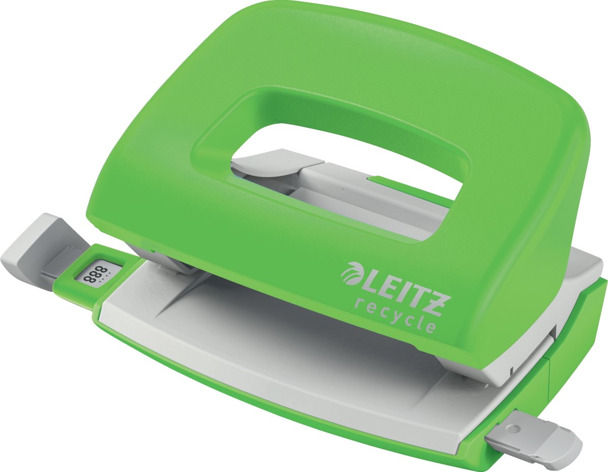 Leitz Recycle Hulapparat | 10 ark | Grøn