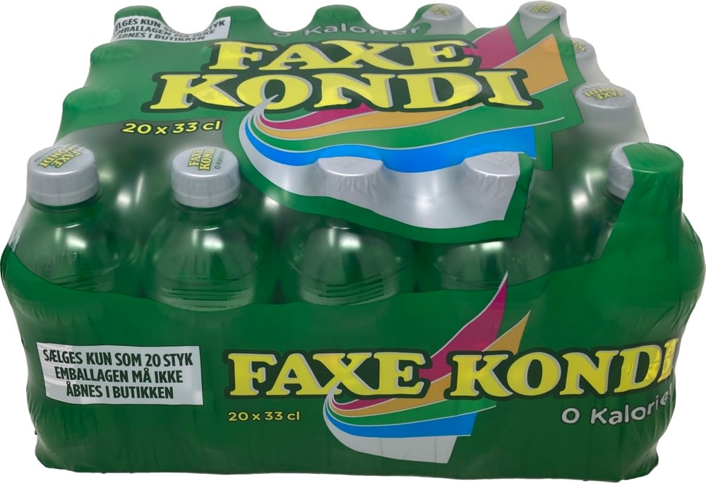 Faxe Kondi 0 kalorier, flaske 33 cl