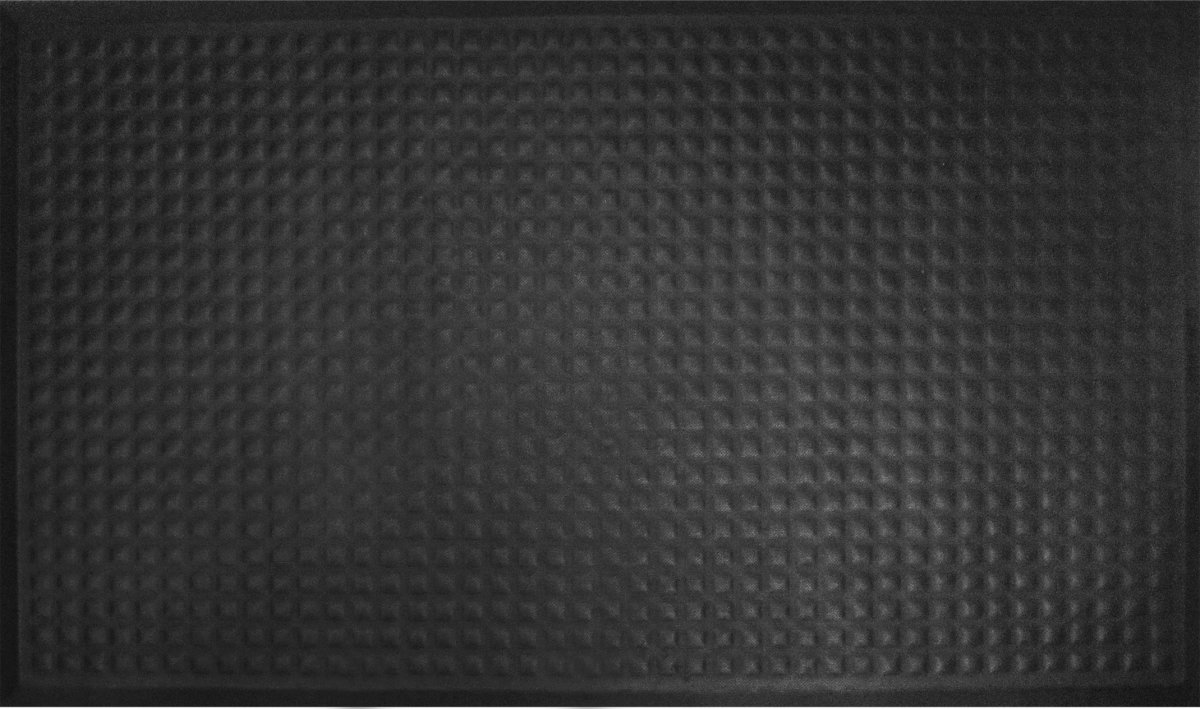 Matting Måtte, Yoga Comfort, sort, 90 x 60 cm