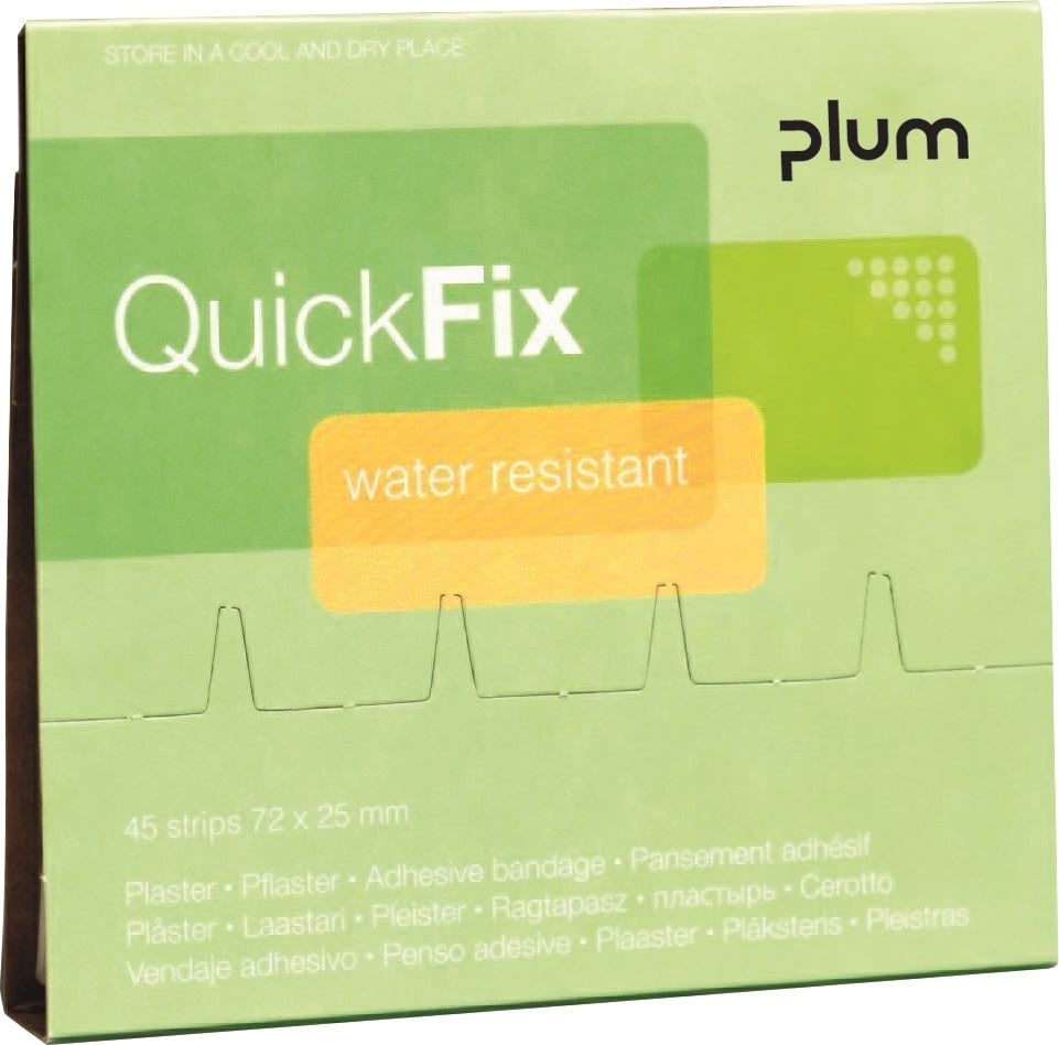 Plum Quick Fix Plaster | Water Resist | 45 plastre