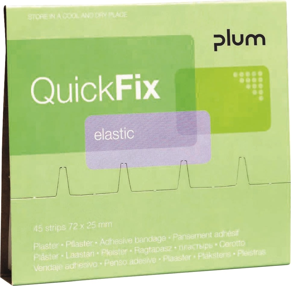 Plum Quick Fix Plaster | Elastic | 45 plastre