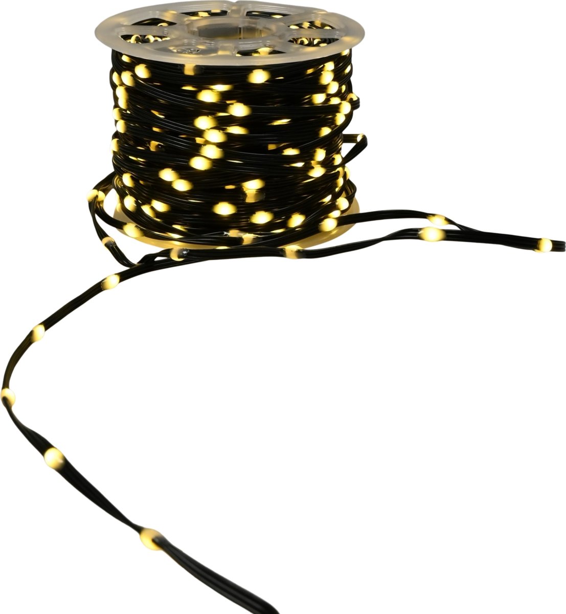 Lyskæde m/750 LED, 37,45m varm hvid