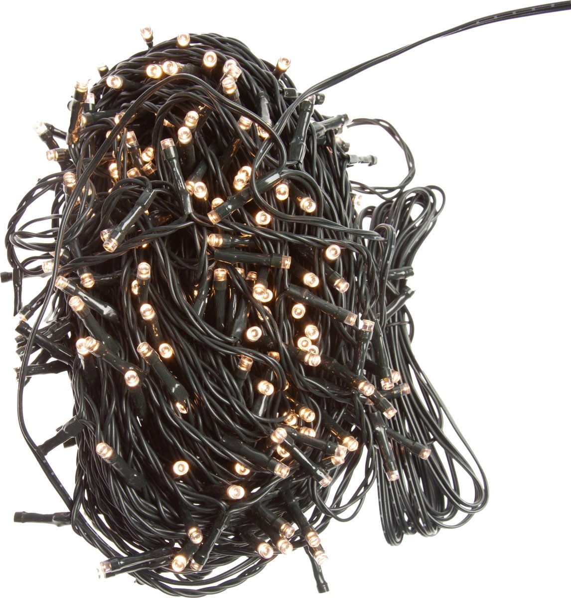 Lyskæde, 300 LED, L 29,9 m, varm hvid