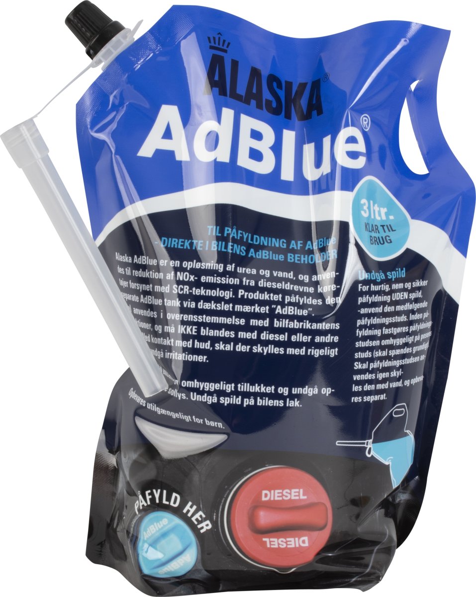 Alaska AdBlue, pose m. hældetud, 3L