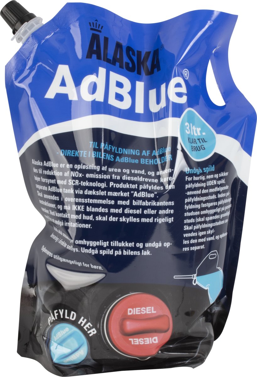 Alaska AdBlue, pose m. hældetud, 3L