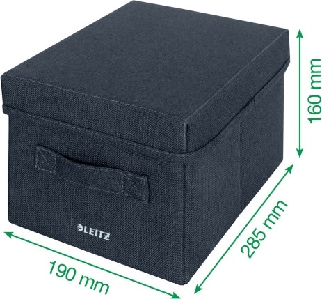 Leitz Opbevaringsboks i stof | Small | 2 stk.