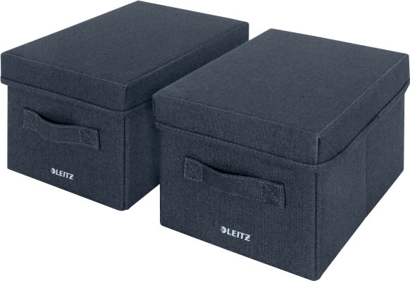 Leitz Opbevaringsboks i stof | Small | 2 stk.
