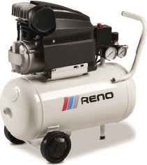 Reno kompressor, 24 l beholder