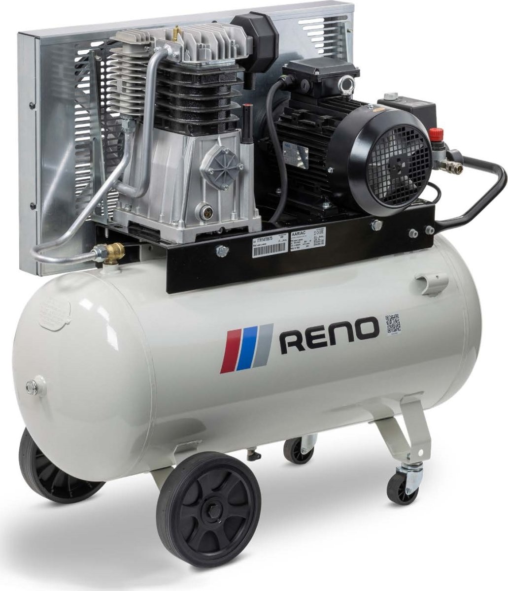 Reno kompressor, 90 l beholder