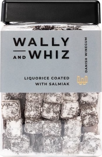 Wally and Whiz Lakridsvingummi m. Salmiak, 240 g