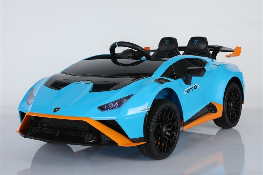 DEMO:Elbil Lamborghini Huracan drifter t/børn, blå