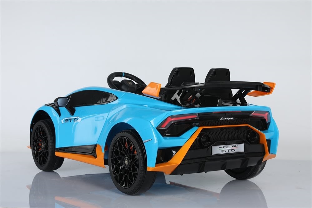 DEMO:Elbil Lamborghini Huracan drifter t/børn, blå