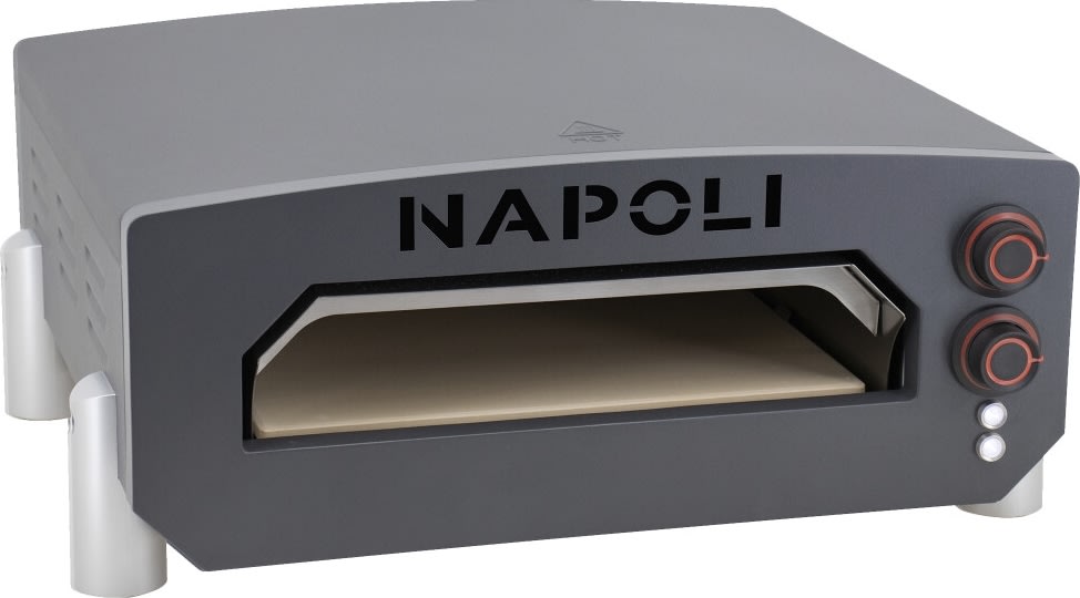 Napoli Elektrisk Pizzaovn 13" 2000W, antracitgrå