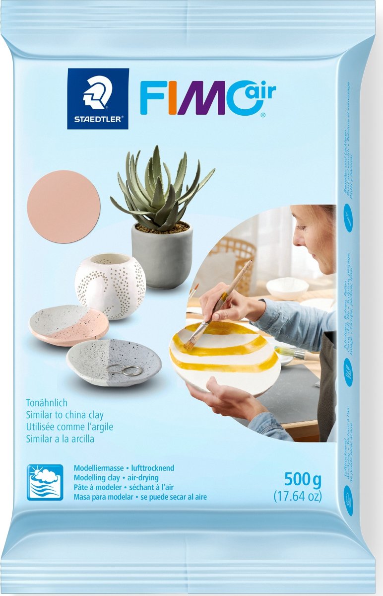 Fimo Air Ler, 500g, fersken