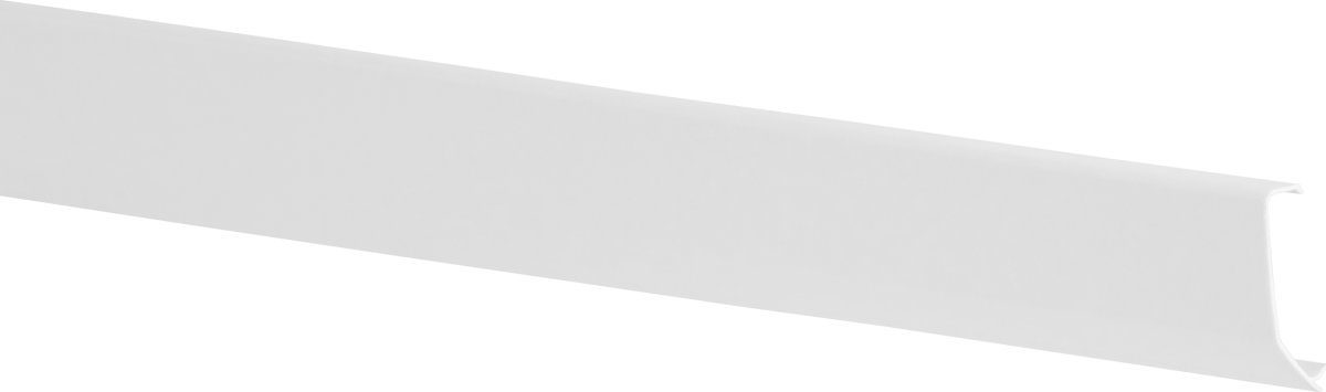 Elfa cover til bæreliste, længde 580 mm, hvid