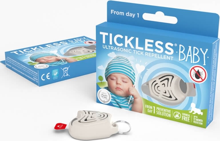 Tickless Baby/Kid Flåtbeskyttelse, beige