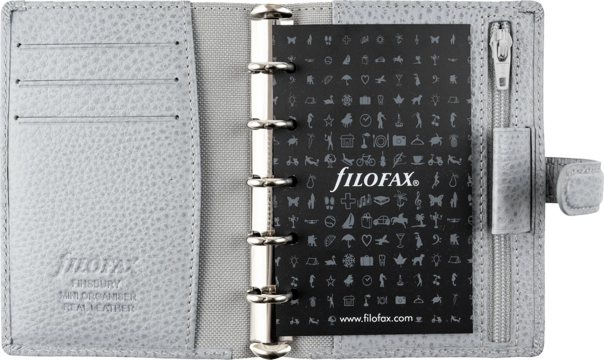 Filofax Finsbury Kalenderomslag | Mini | Grey