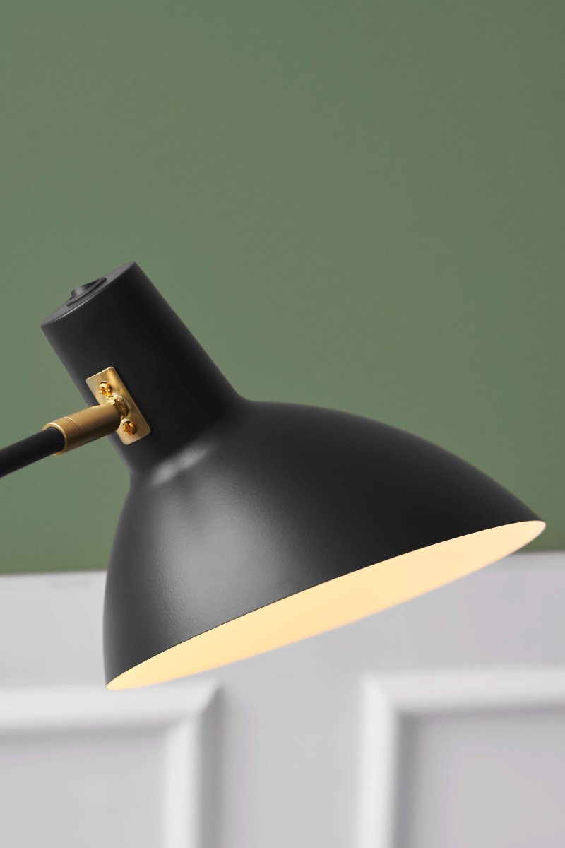 Metropole Deluxe Bordlampe, Sort