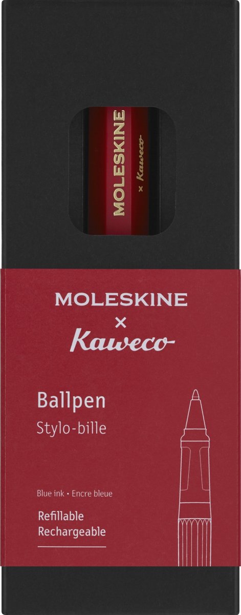 Moleskine Kaweco Kuglepen | Rød