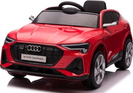 Elbil Audi Q4 e-tron til børn, rød