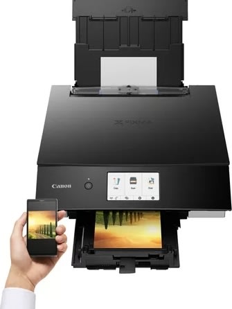 Canon PIXMA TS8350a A4 Multifunktionsprinter, sort
