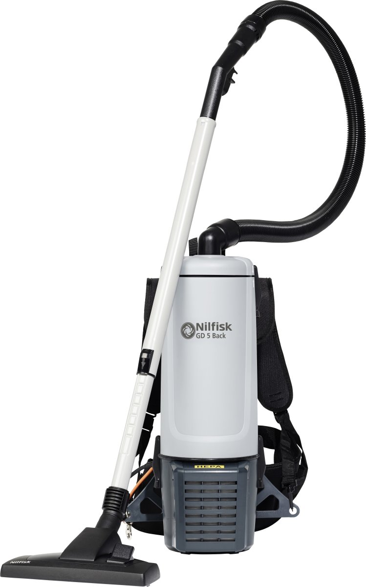 Nilfisk GD5 HEPA Plus Rygstøvsuger, 220V