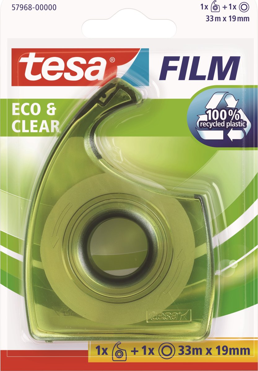 tesa ecoLogo Tape | 19mm x 33m | Inkl. disp.
