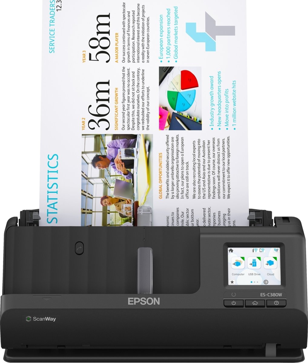 Epson WorkForce ES-C380W A4 Scanner