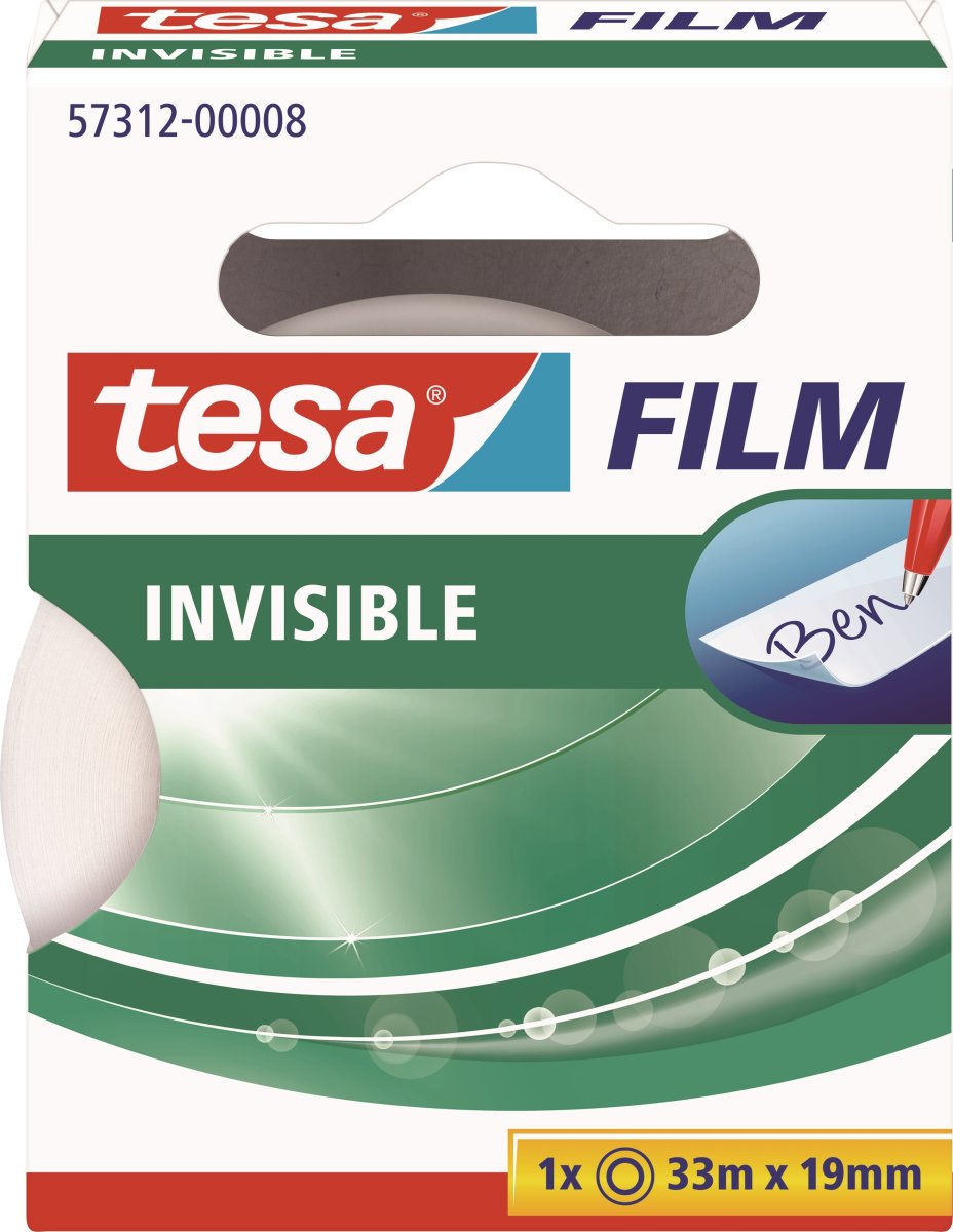 tesa Invisible Kontortape | 19mm x 33m