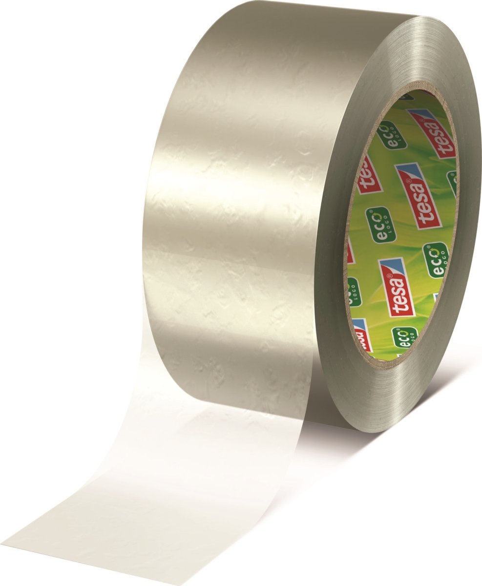 tesa ecoLogo Pakketape | US | 50mm x 66m | Klar